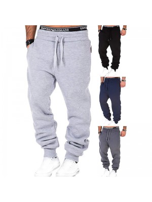 TENGOO Men Sweatpants Joggers Track Pants Bottoms Drawstring Fitness Gym Workout Running Training Skinny Casual Pants Breathable Soft Wicking Sport Gym Trousers