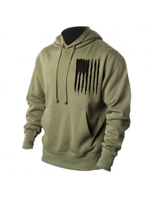 American retro hoodie men's hooded sports top HF2305-03-02